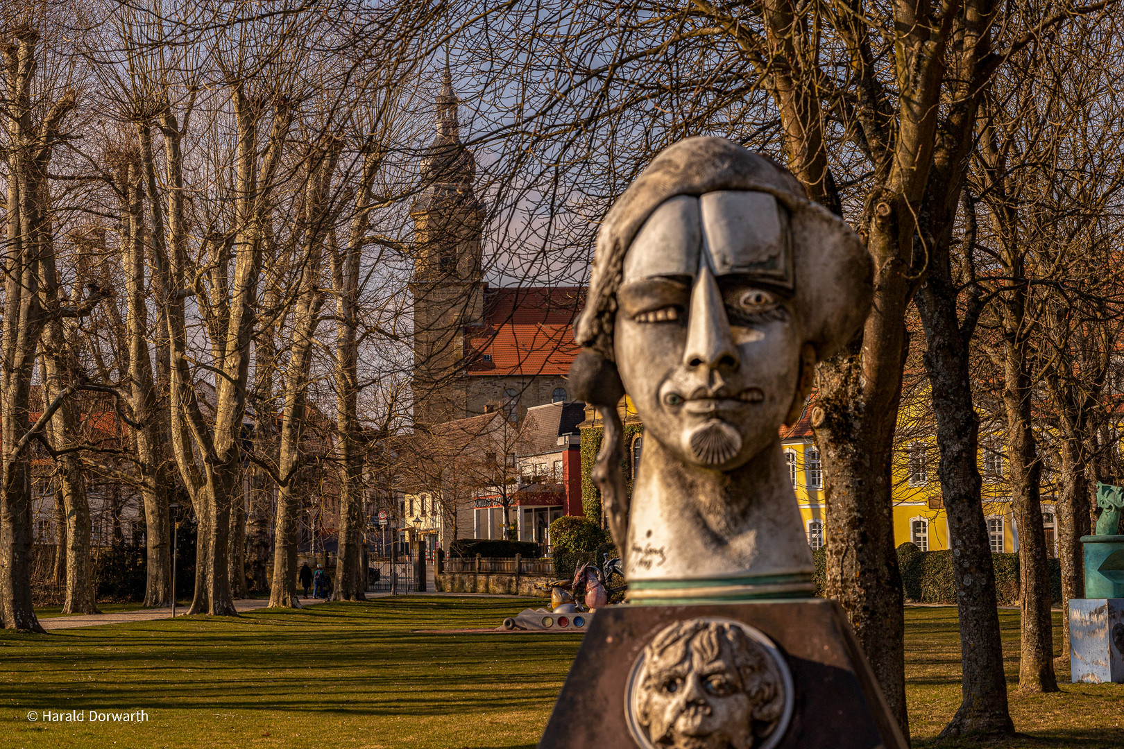 Im Schlosspark Eichtersheim