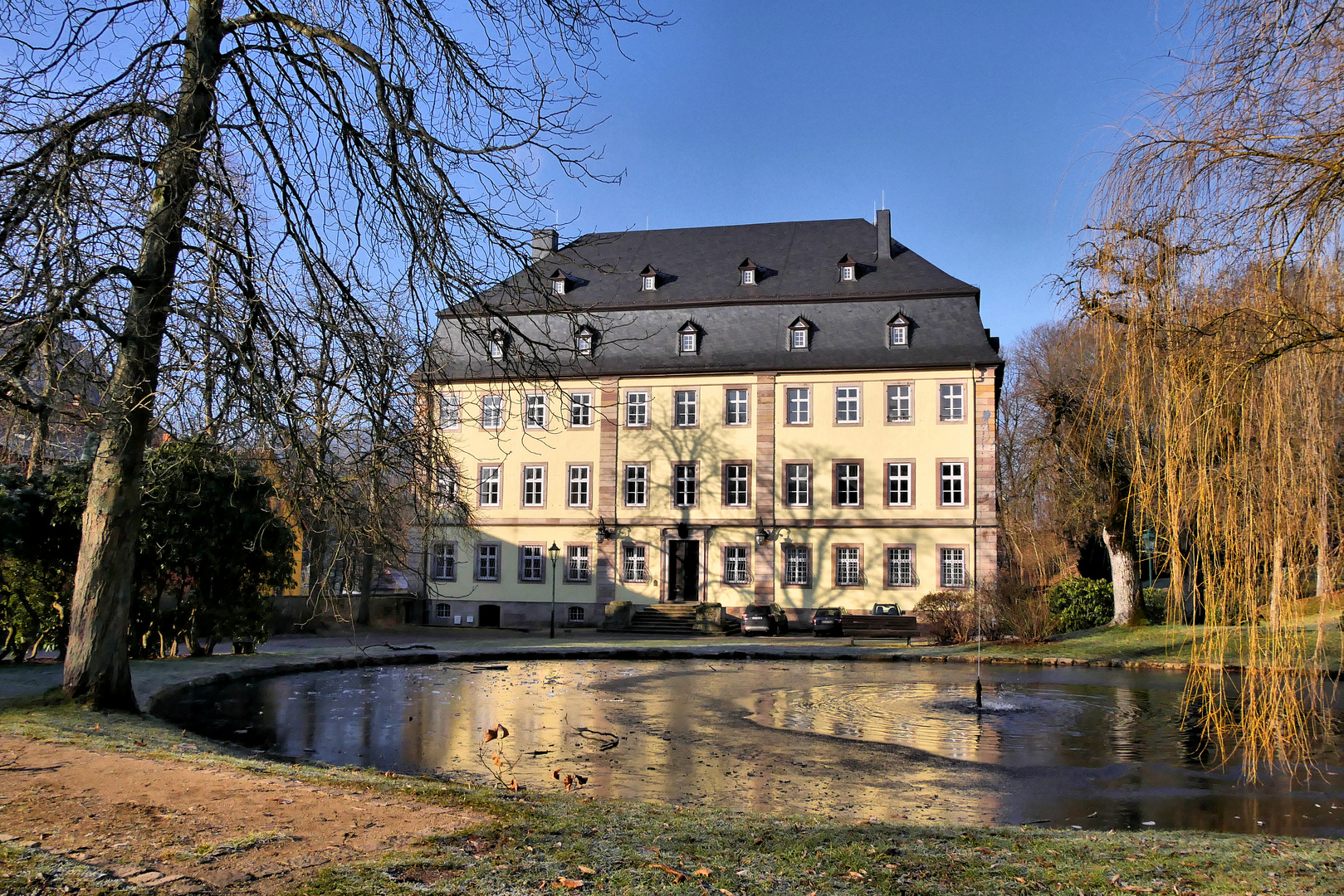 im Schlosspark Gersfeld