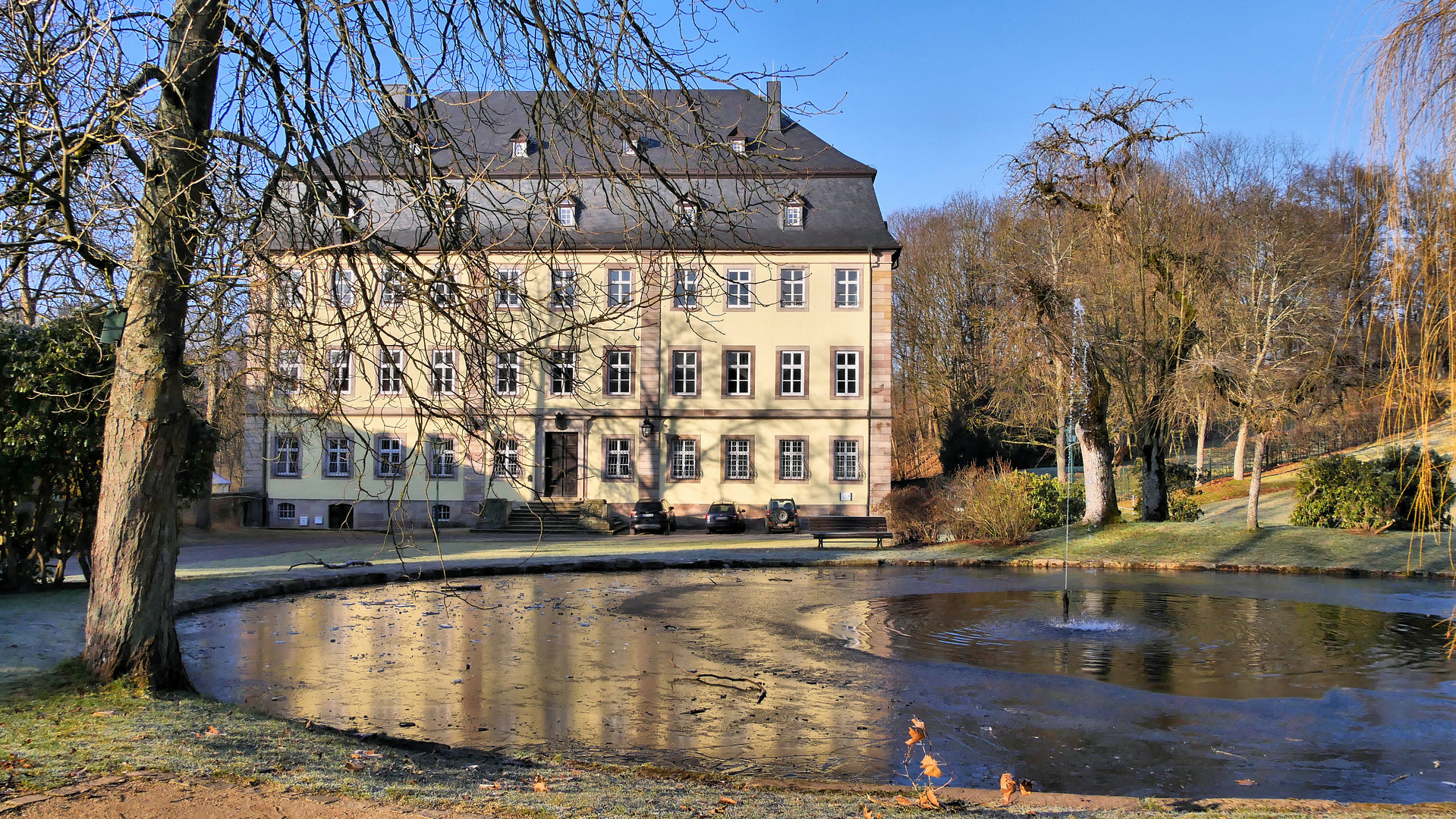 im Schlosspark Gersfeld