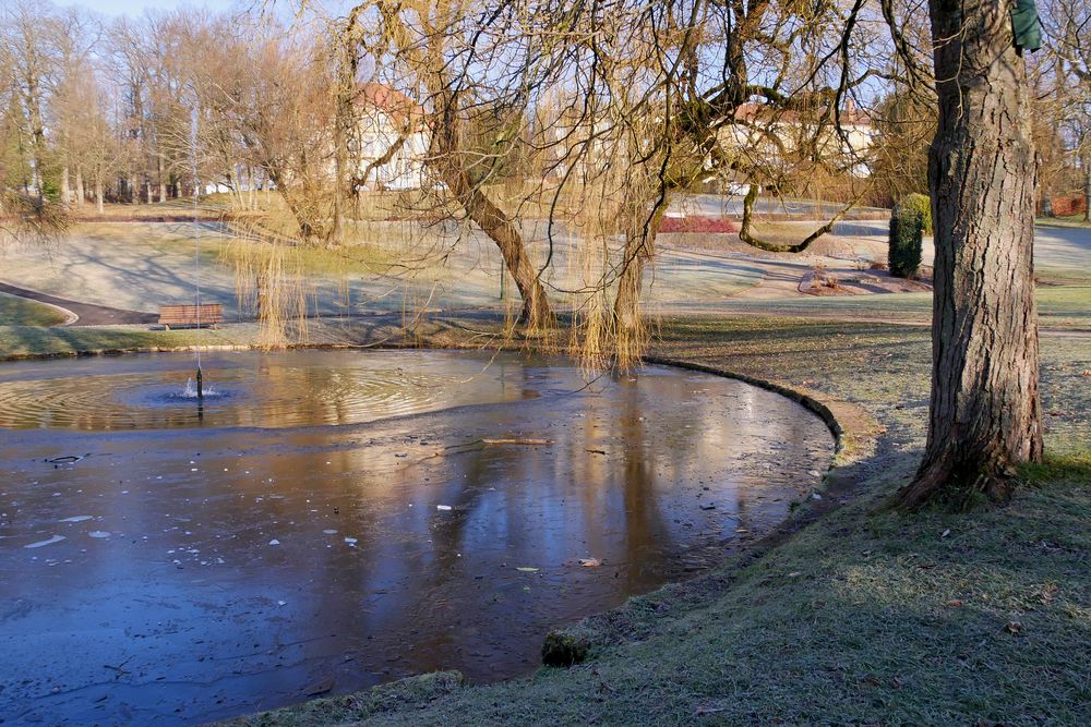 im Schlosspark Gersfeld