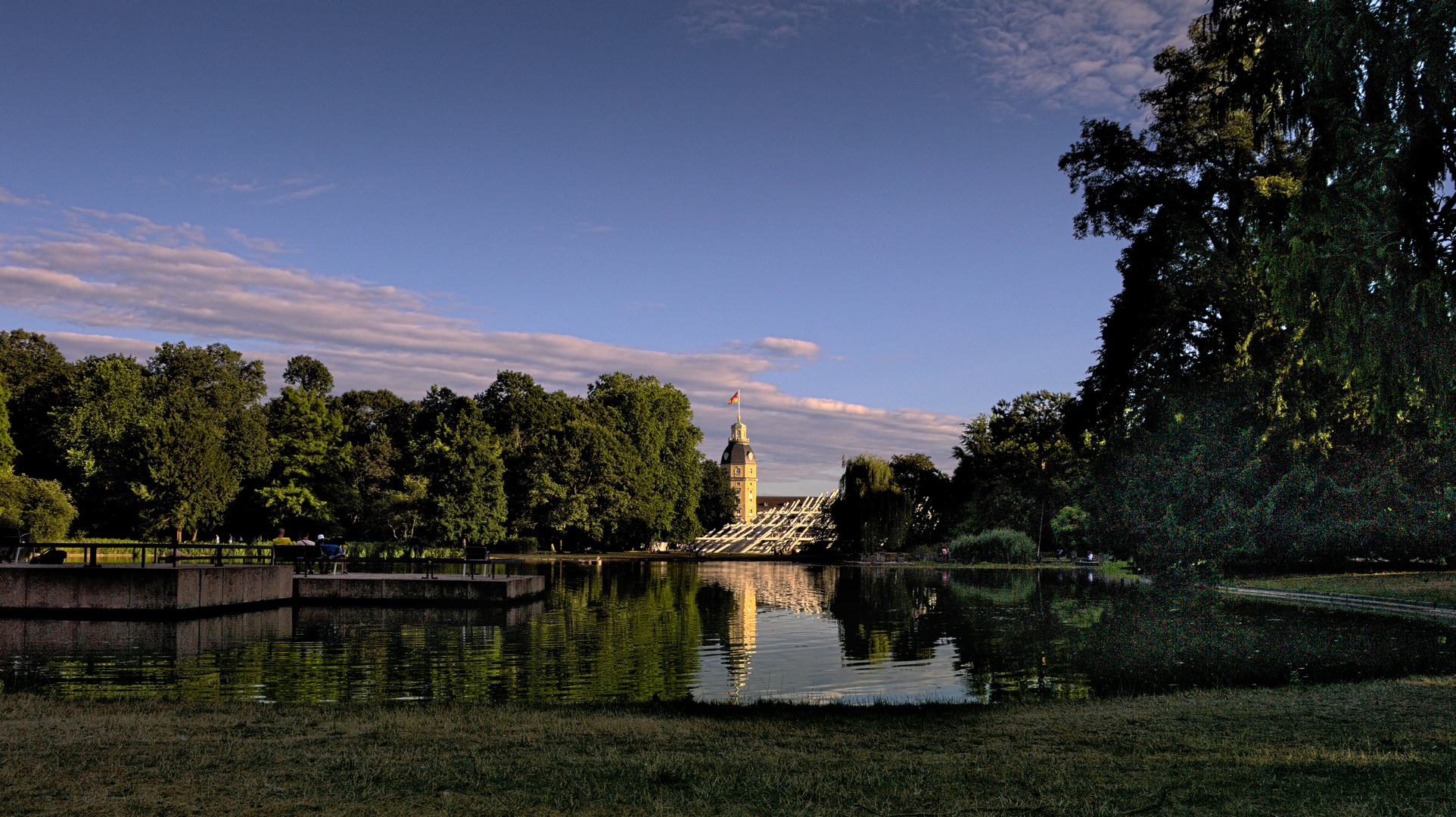 Im Schlosspark Karlsruhe