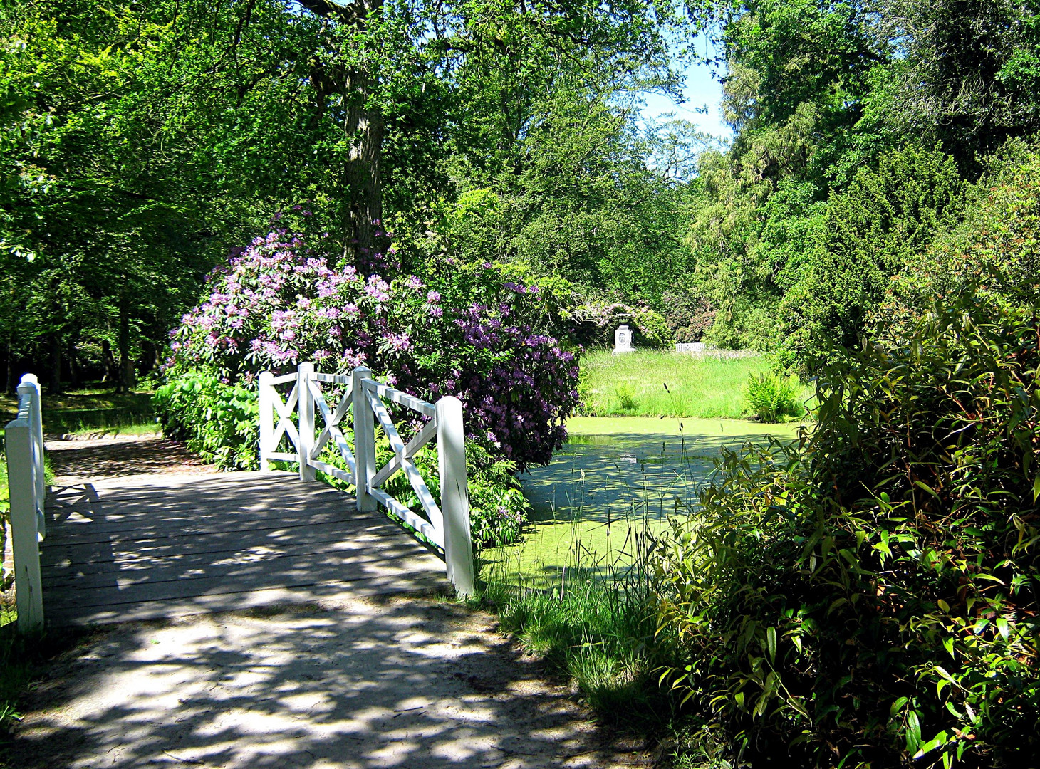 Im Schlosspark Lütetsburg