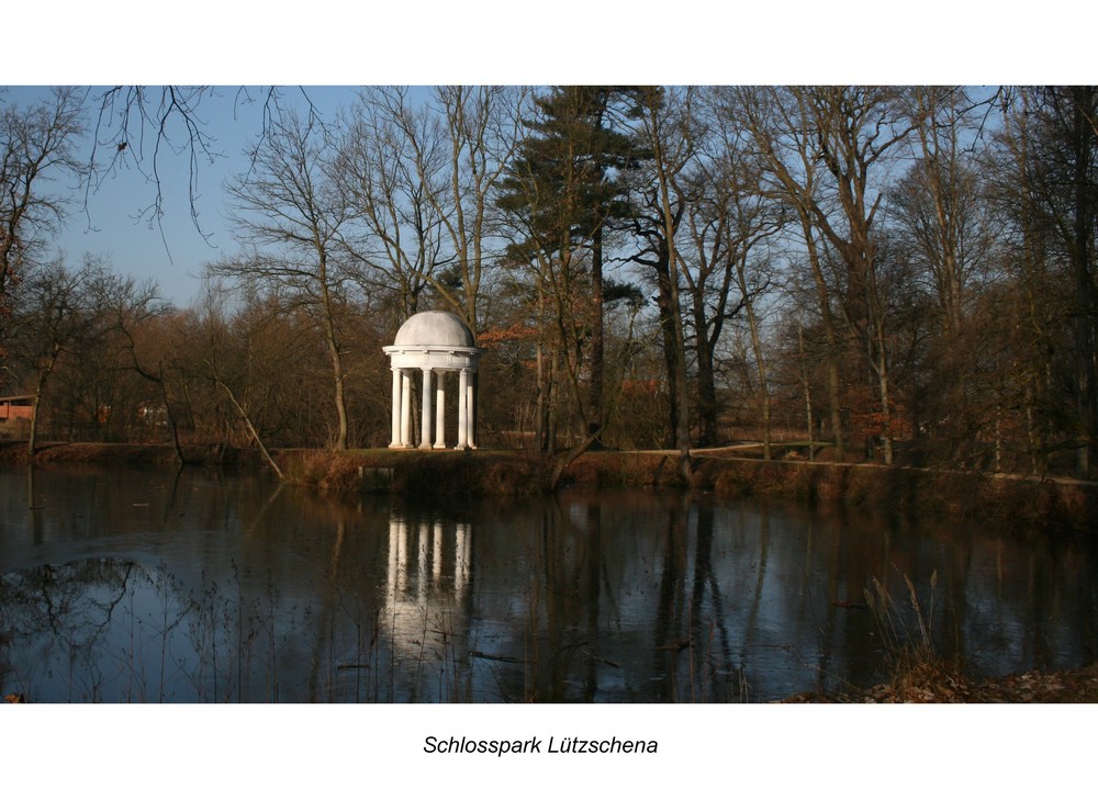 Im Schlosspark Lützschena