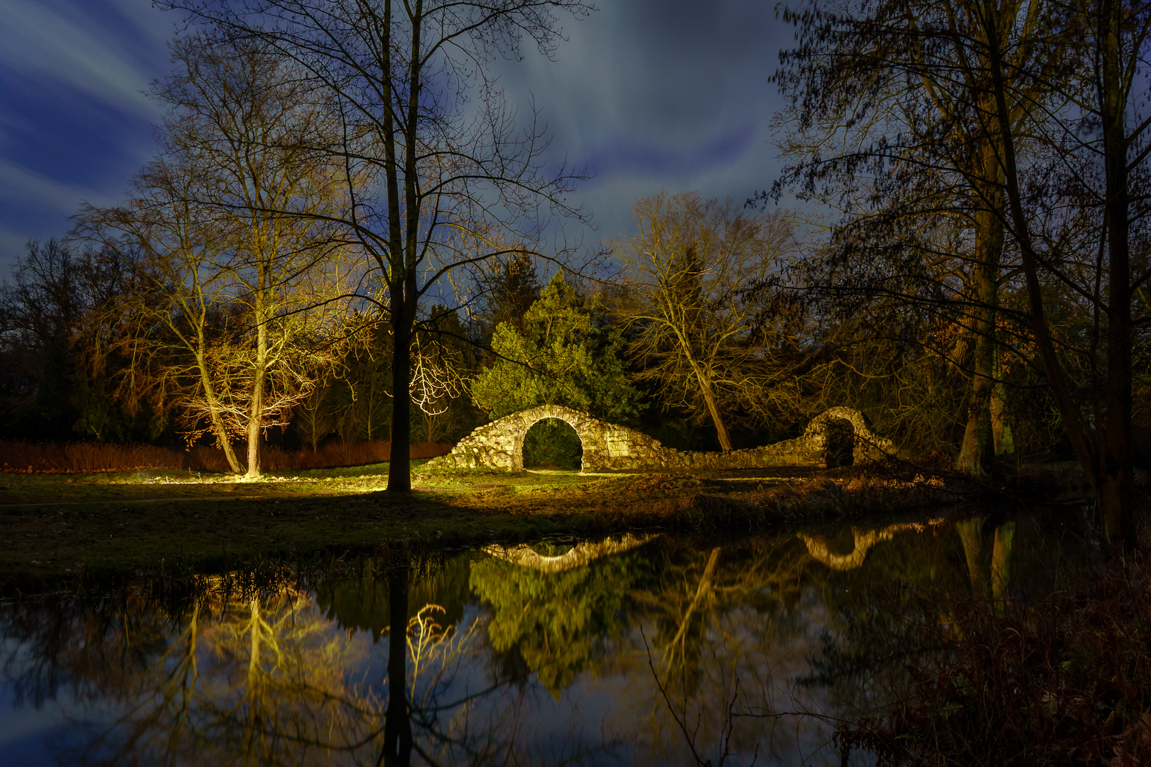 Im Schlosspark Möckern 