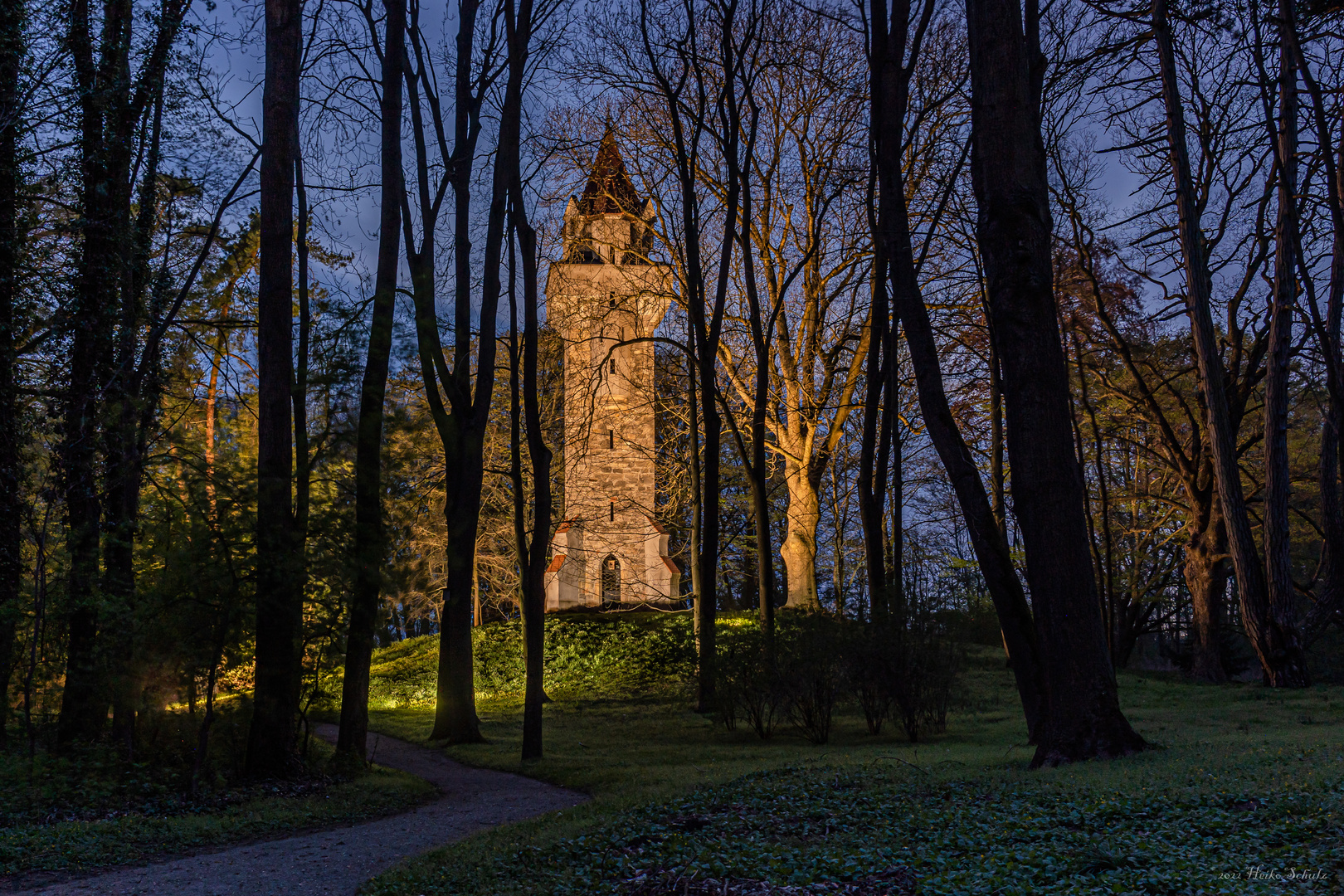 Im Schlosspark Peseckendorf