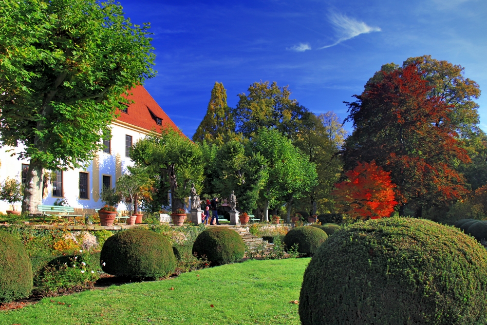 Im Schlosspark Seußlitz