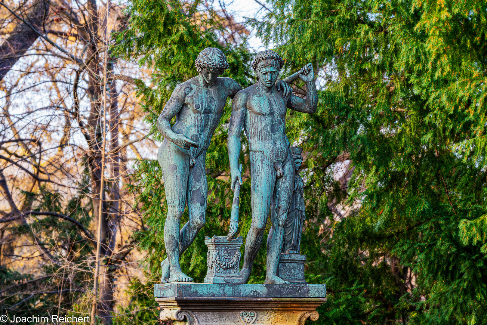 Im Schlosspark von Berlin Charlottenburg