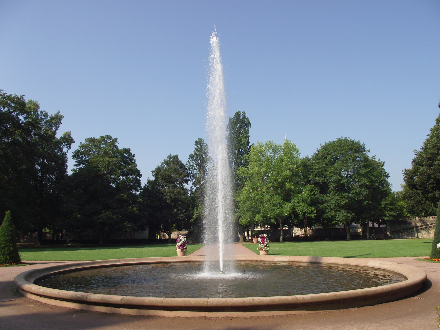 Im Schloßpark von Fulda 1