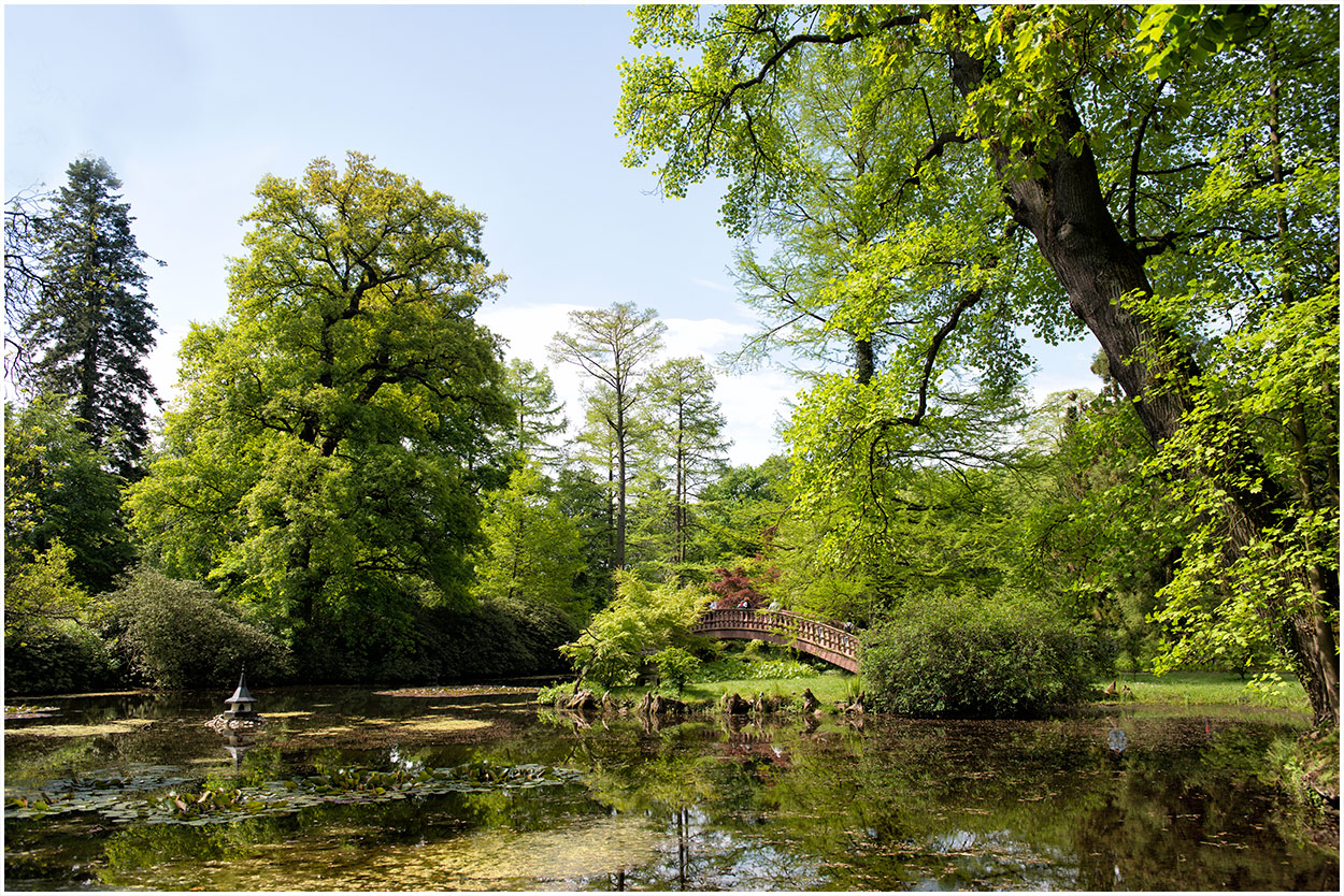 Im Schlosspark von Moritz Friedrich Karl Emmanuel Humbert