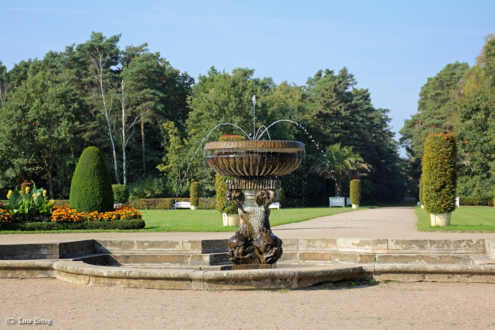 Im Schlosspark von Oranienbaum