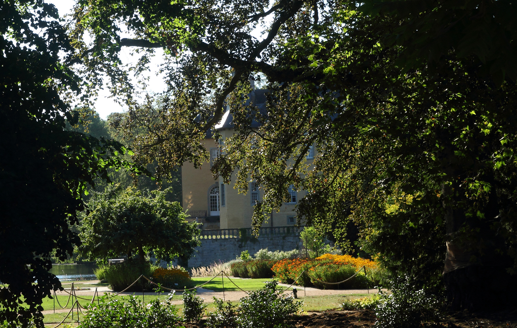 Im Schlosspark von Schloss Dyck