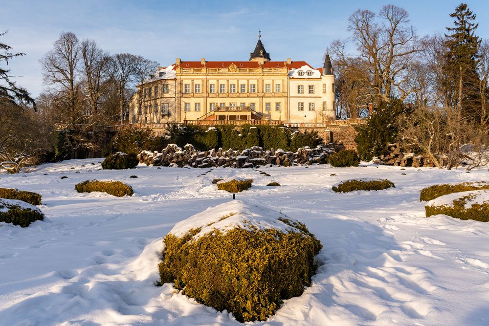 Im Schlosspark Wiesenburg