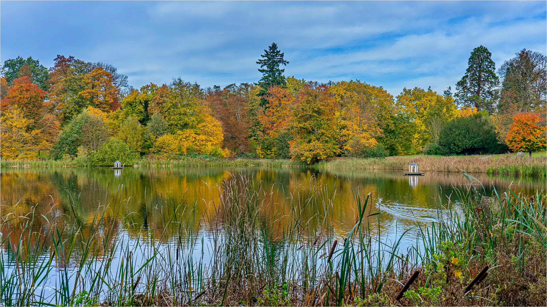 Im Schlosspark zu Putbus... 