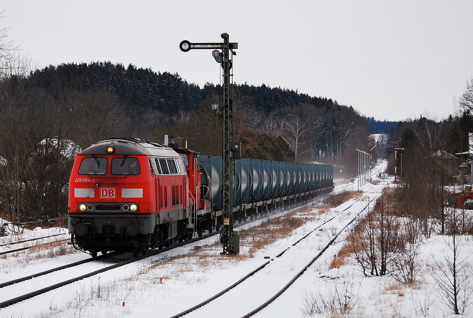 Im Schnee durch Wiesmühl