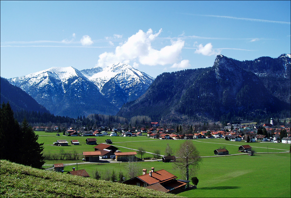 Im schönen Oberammergau ...