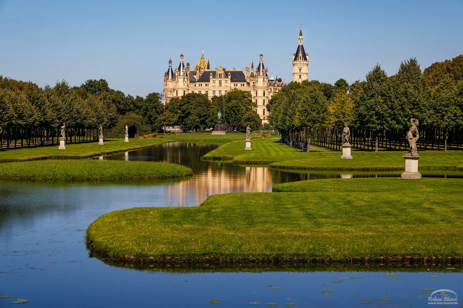 im Schweriner Schlossgarten