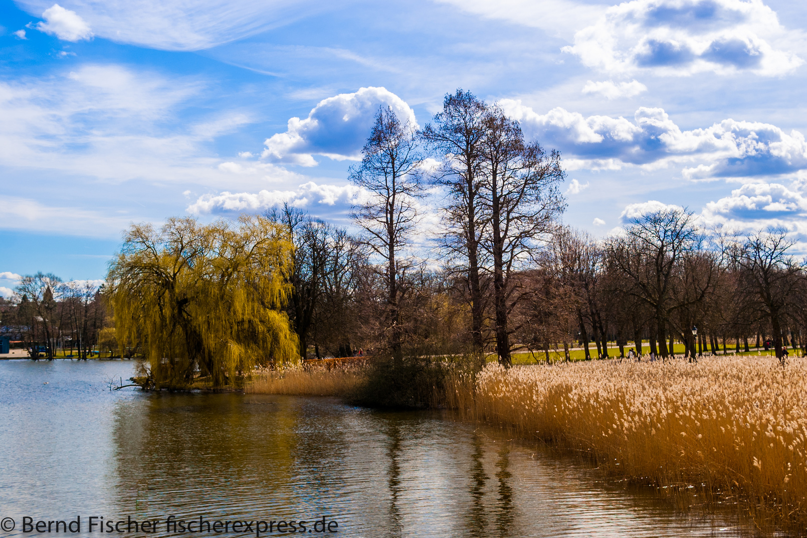 Im Schweriner Schlossgarten