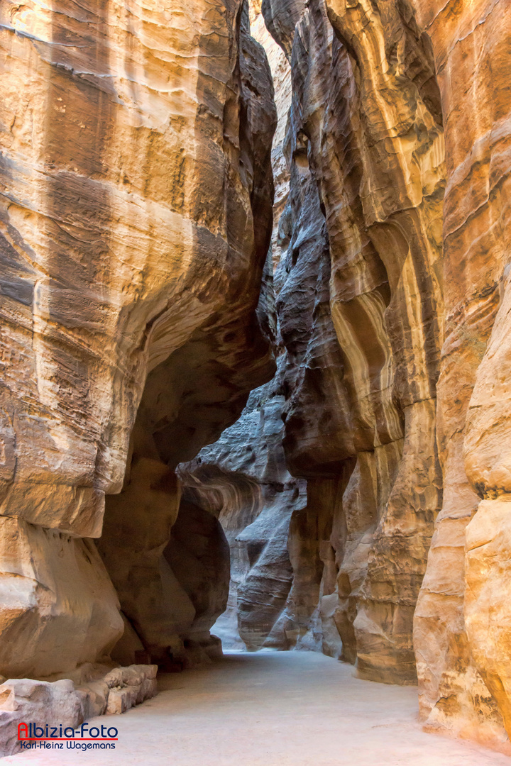 Im Siq 2 (Schacht) - Petra, Jordanien