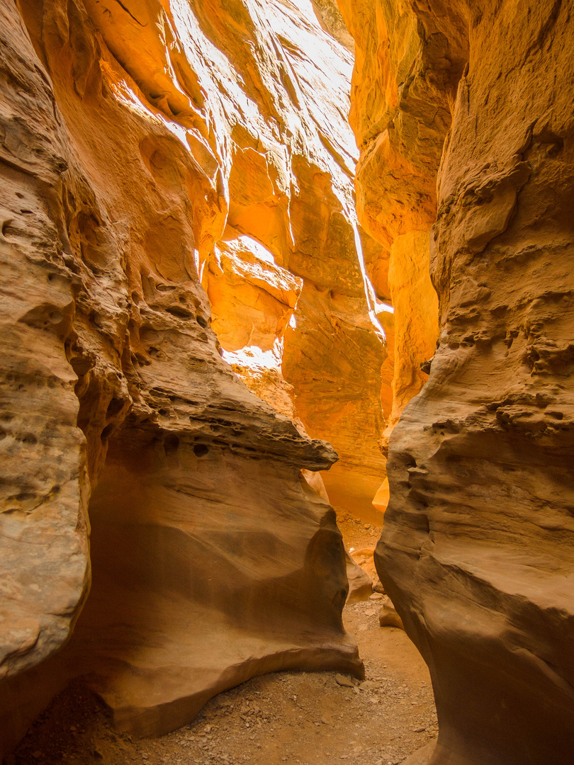 Im Slot-Canyon nach der Fastenkur