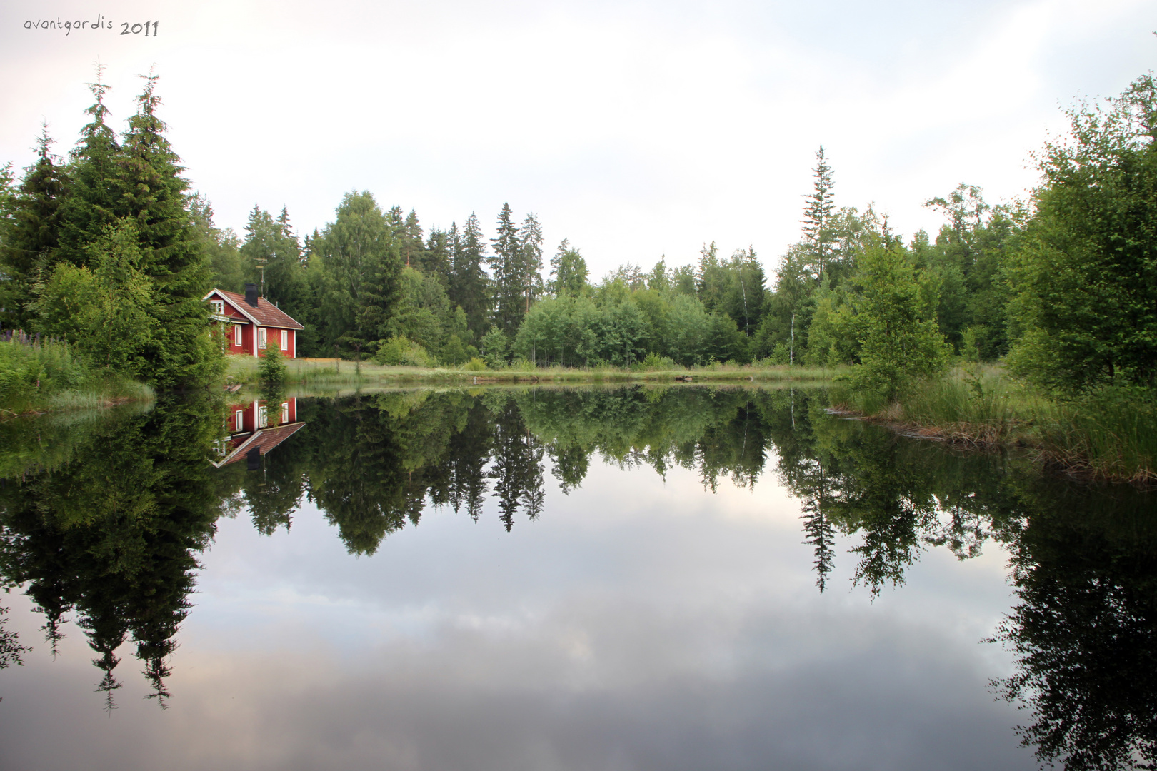 Im Spiegel des See