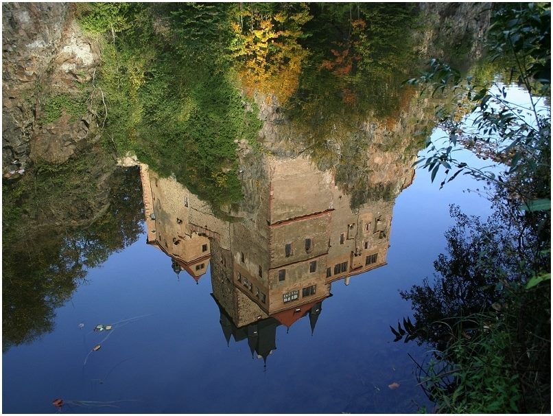 Im Spiegelbild der Zschopau...