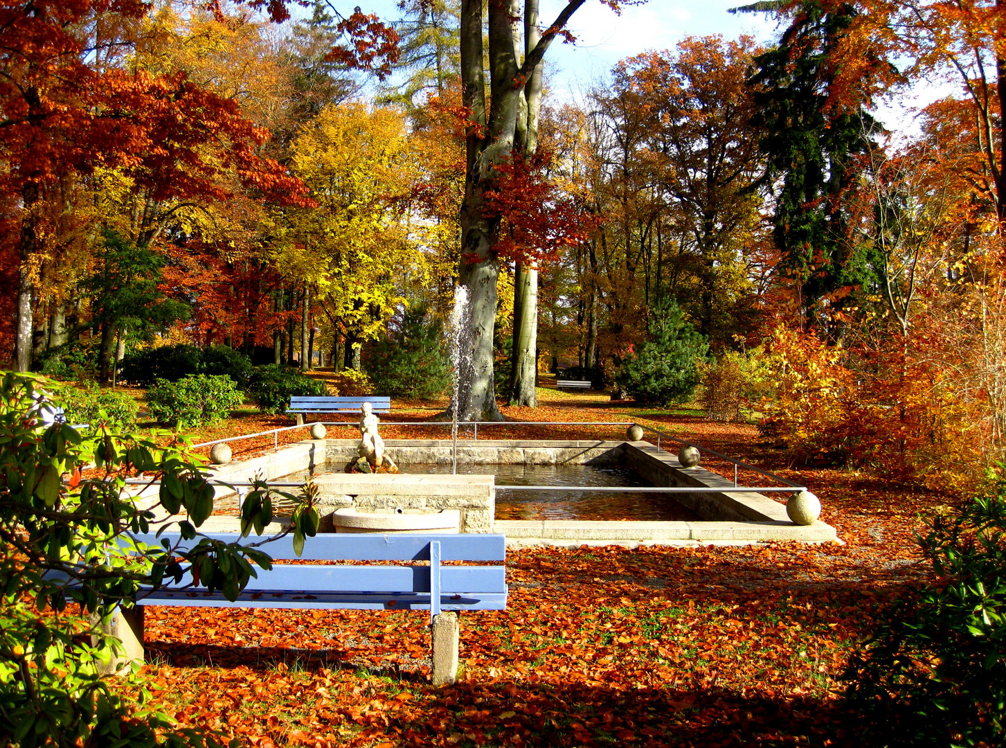 Im Stadtpark Münchberg