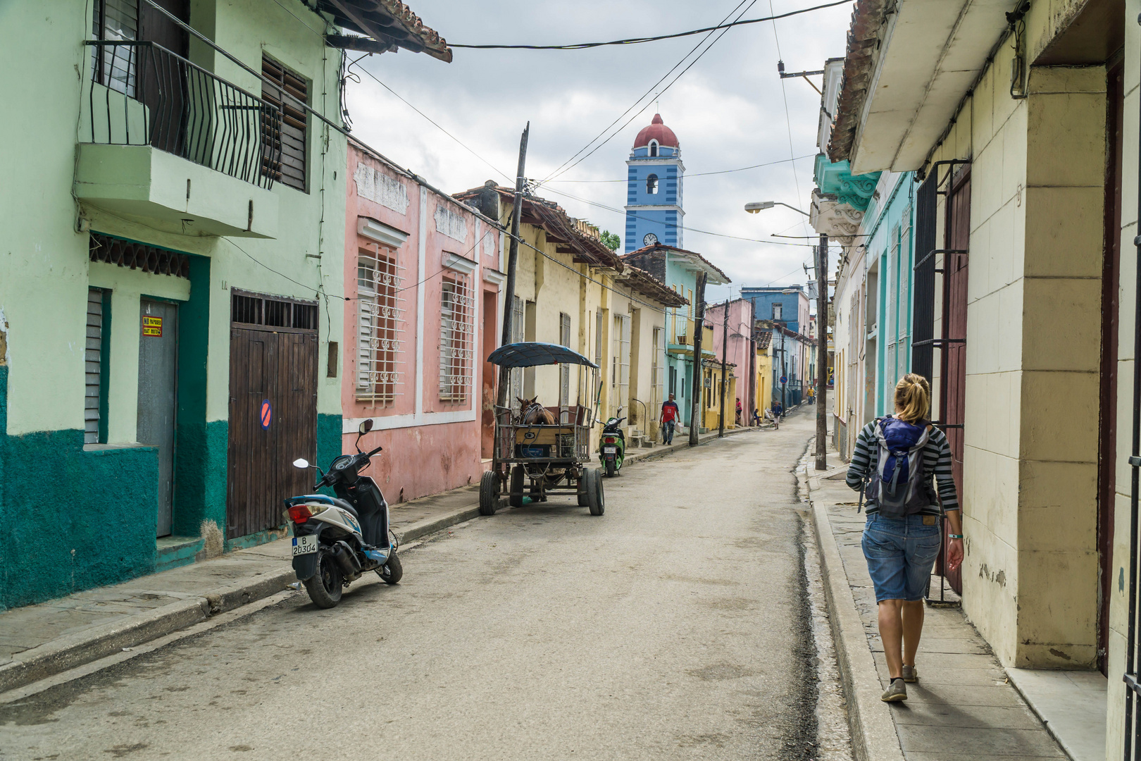 Im Stadtzentrum von Trinidad, Kuba