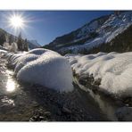 Im strahlenden Morgenlicht