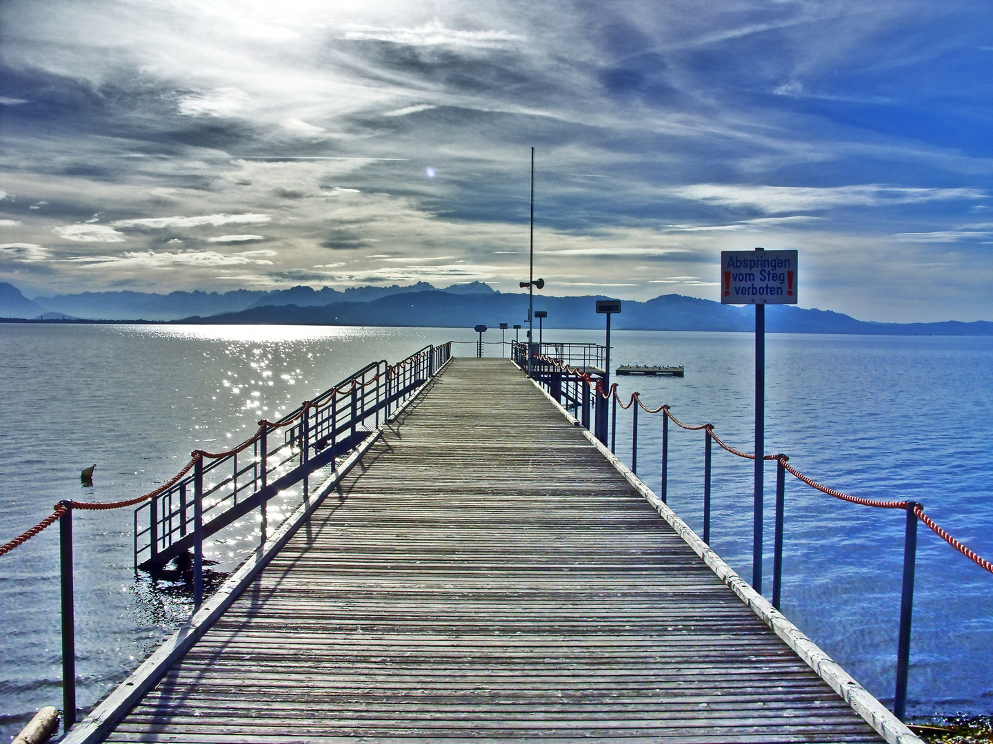 Im Strandbad Eichwald in Lindau