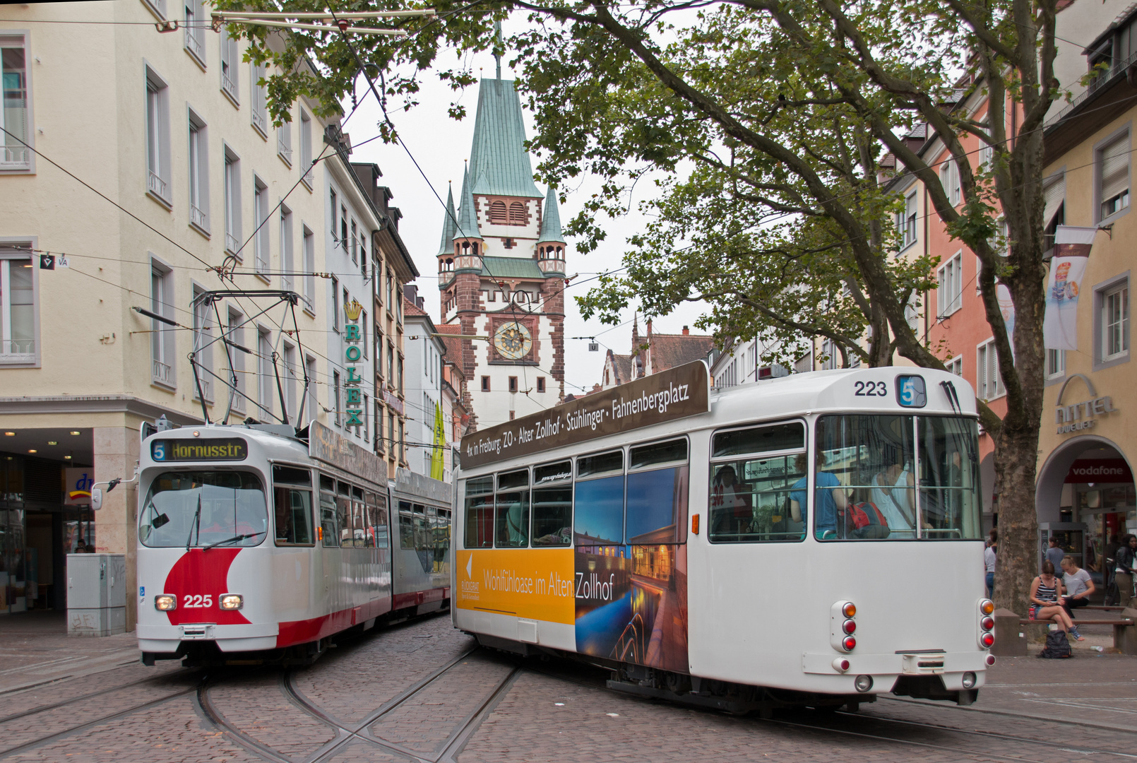 Im Straßenbahnmekka...