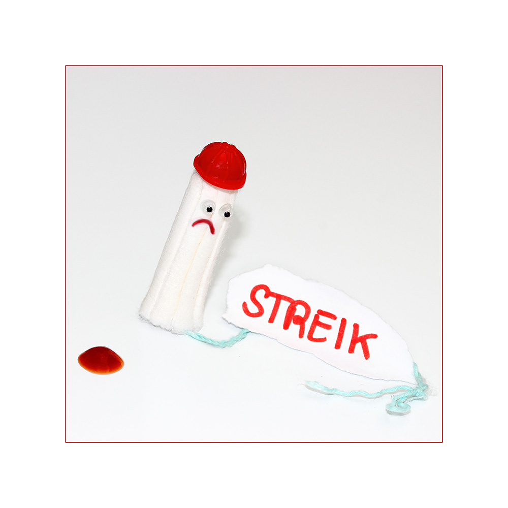 im Streik * Foto & Bild | fun, rot, schild Bilder auf ...