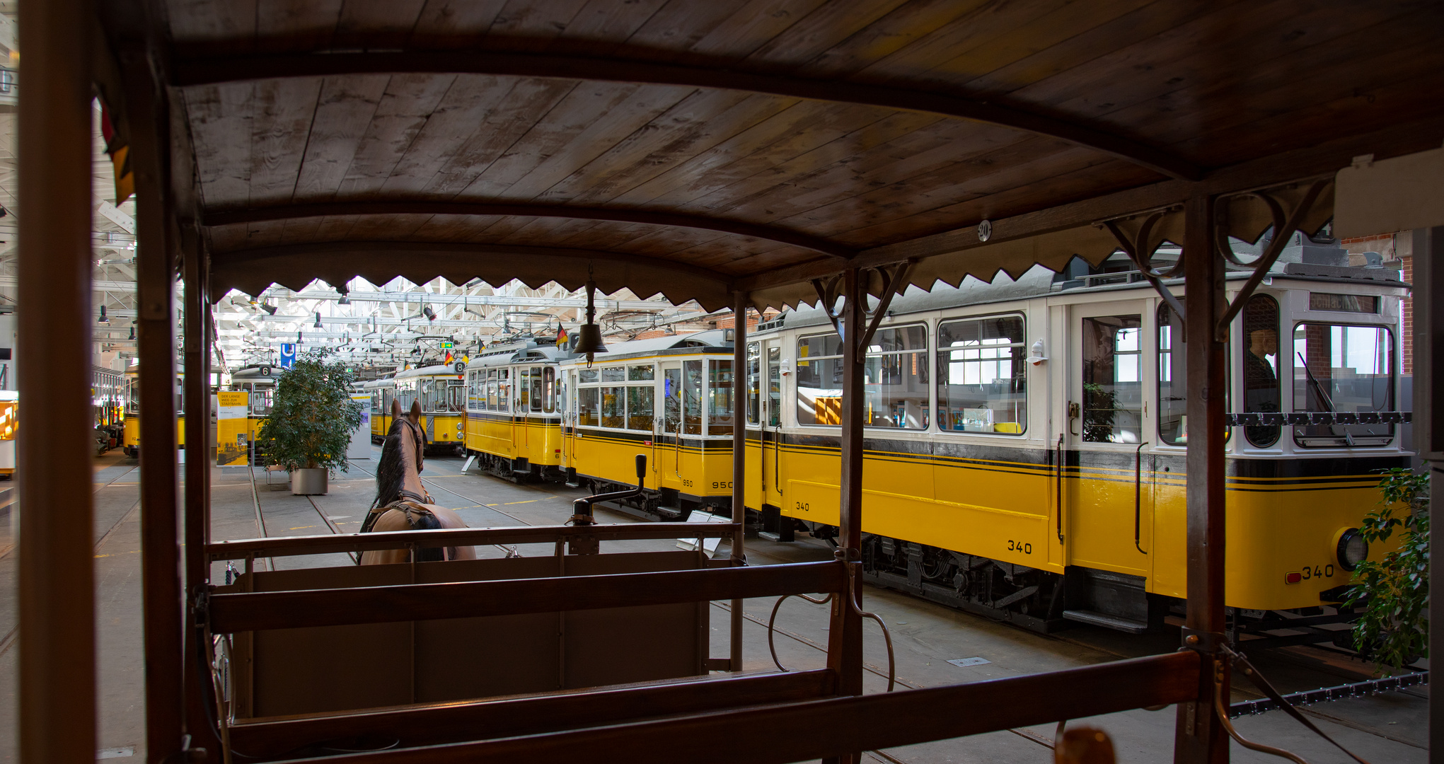 Im Stuttgarter Straßenbahnmuseum