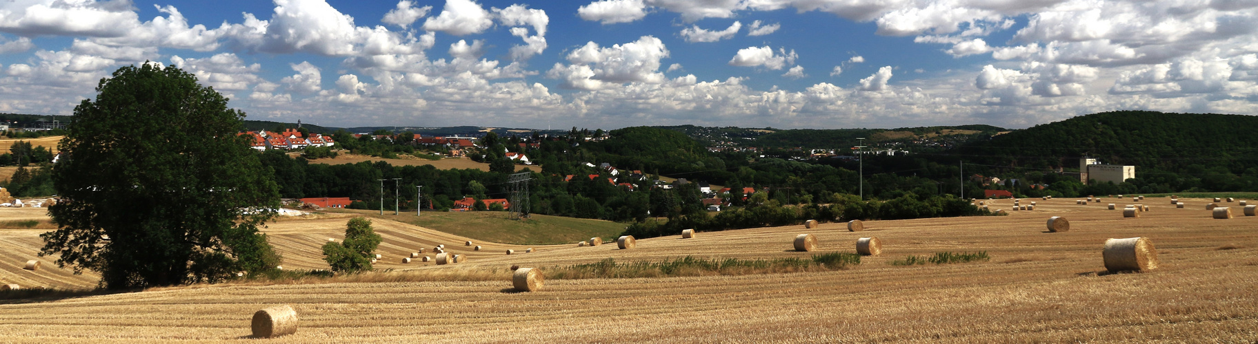 im Süden der Stadt Gera