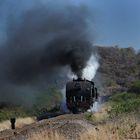 Im südl.Afrika IX; Baobab und Tunnel