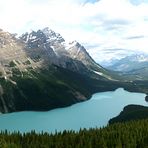 Im Tal des Peyto Lake