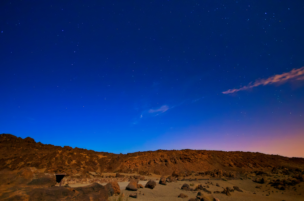 im Teide Nationalpark...