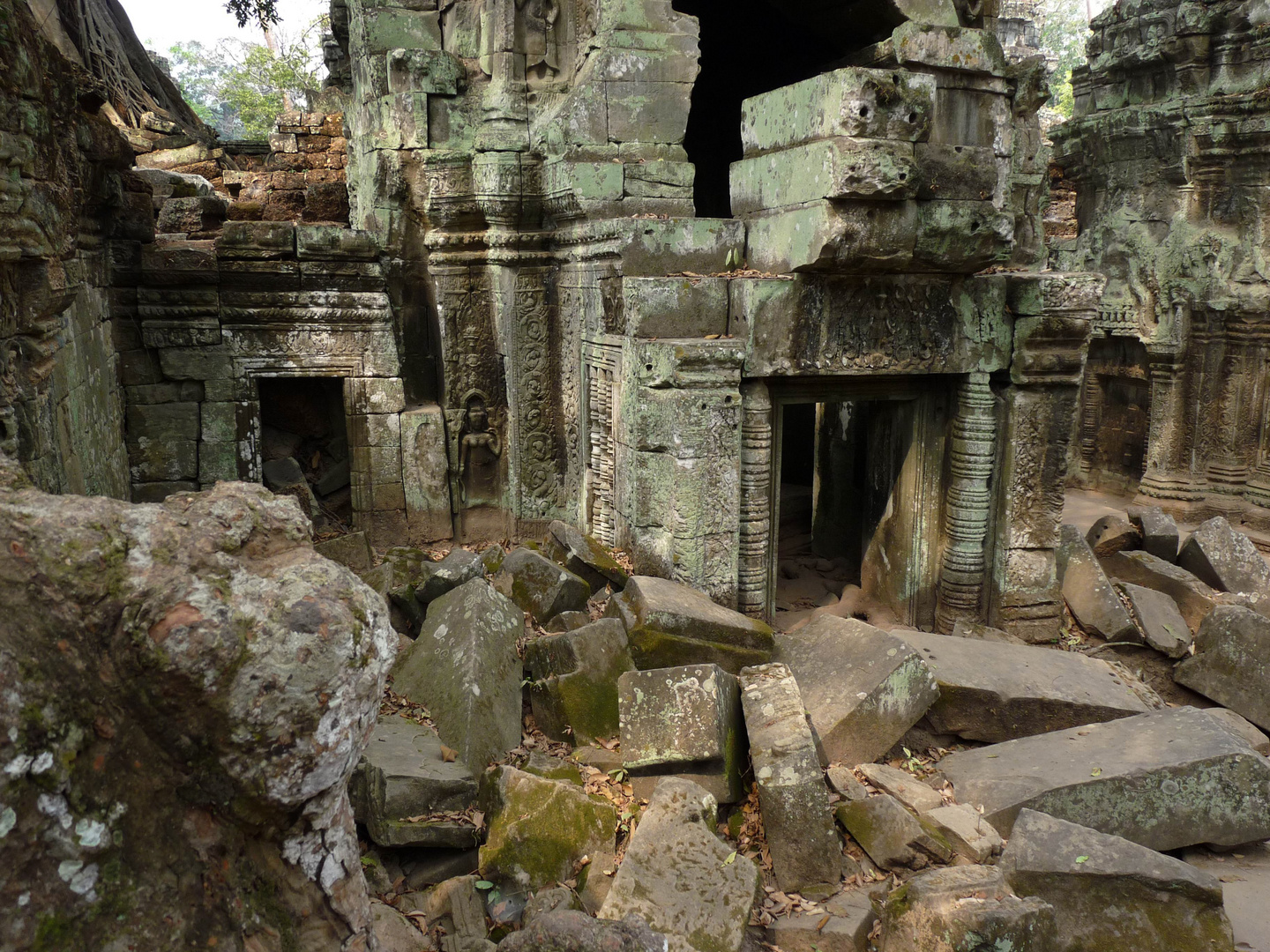 Im Tempel Ta Phrom