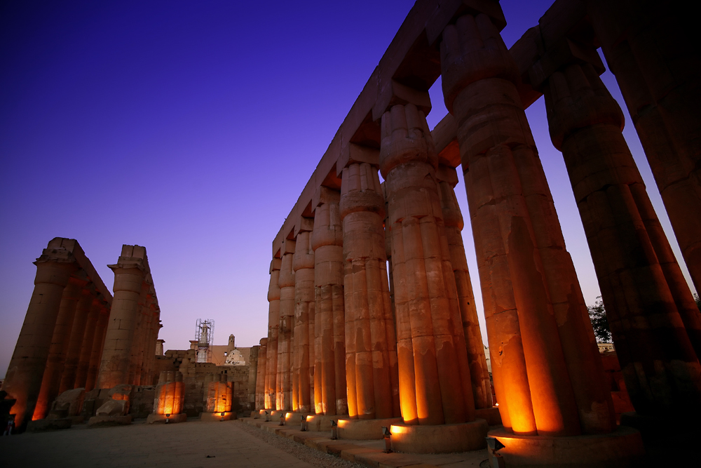 Im Tempel von Luxor