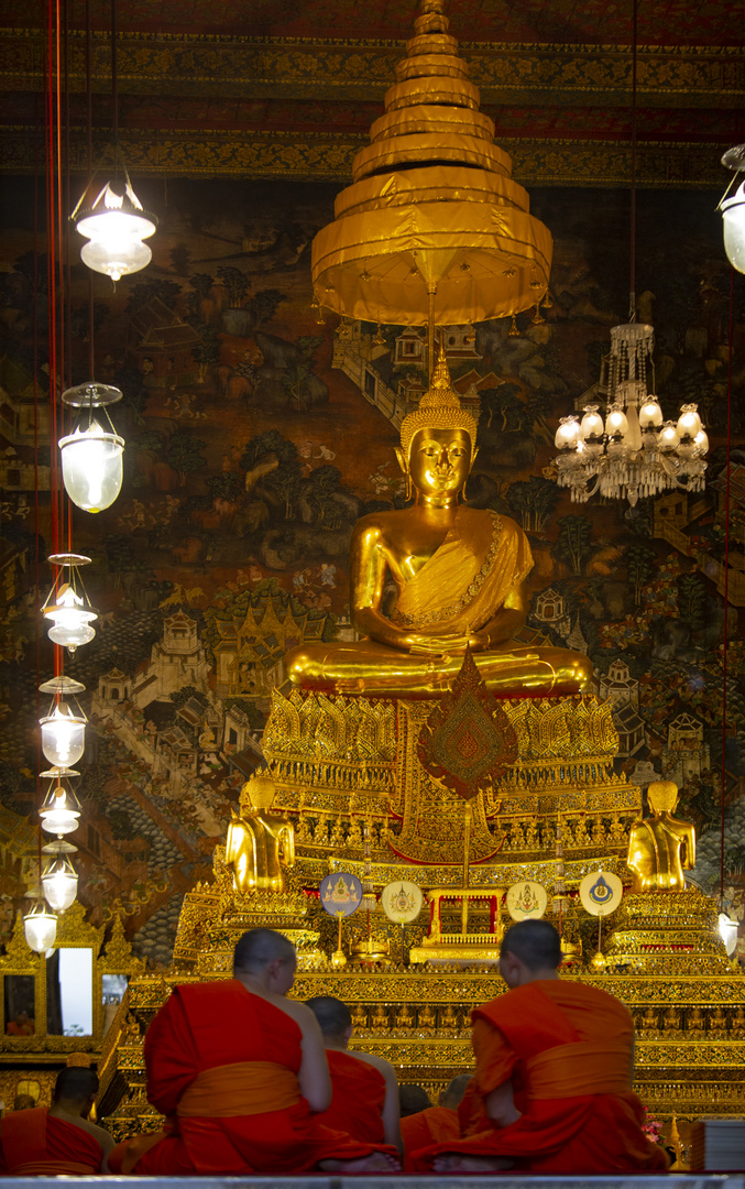 Im Tempel Wat Pho in Bangkok