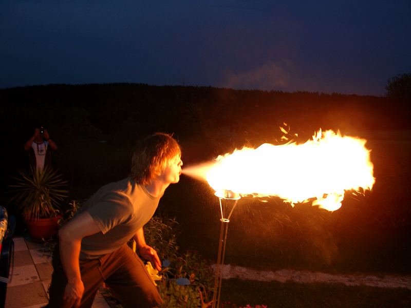 I´m the firestarter......yo......