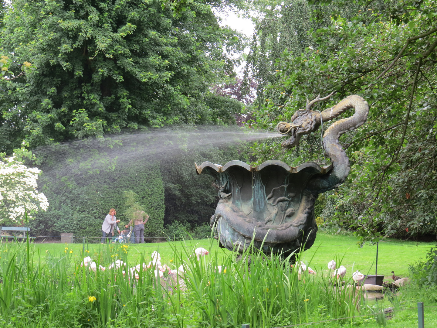 Im Tierpark Hagenbeck