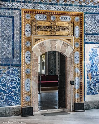 Im Topkapi Sarayi von Istanbul/Tükei