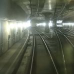 Im Tunnel zwischen Berlin Hbf und Bln Potsdamer Platz