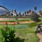 Im Turia Park mit dem Fahrrad