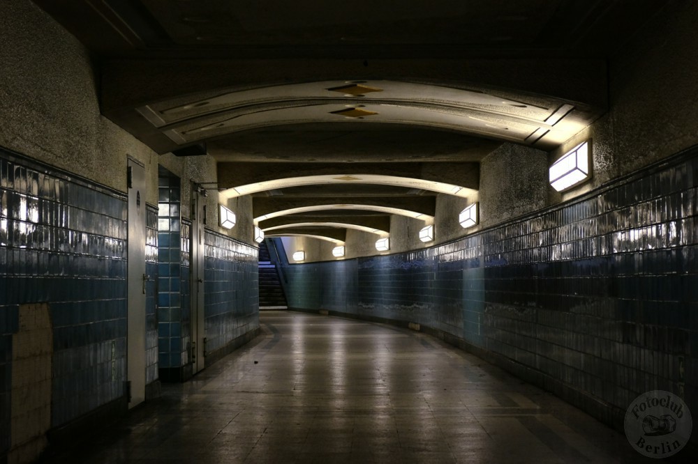 Im U-Bahnhof Heidelberger Platz