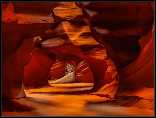 Im Upper Antelope Canyon