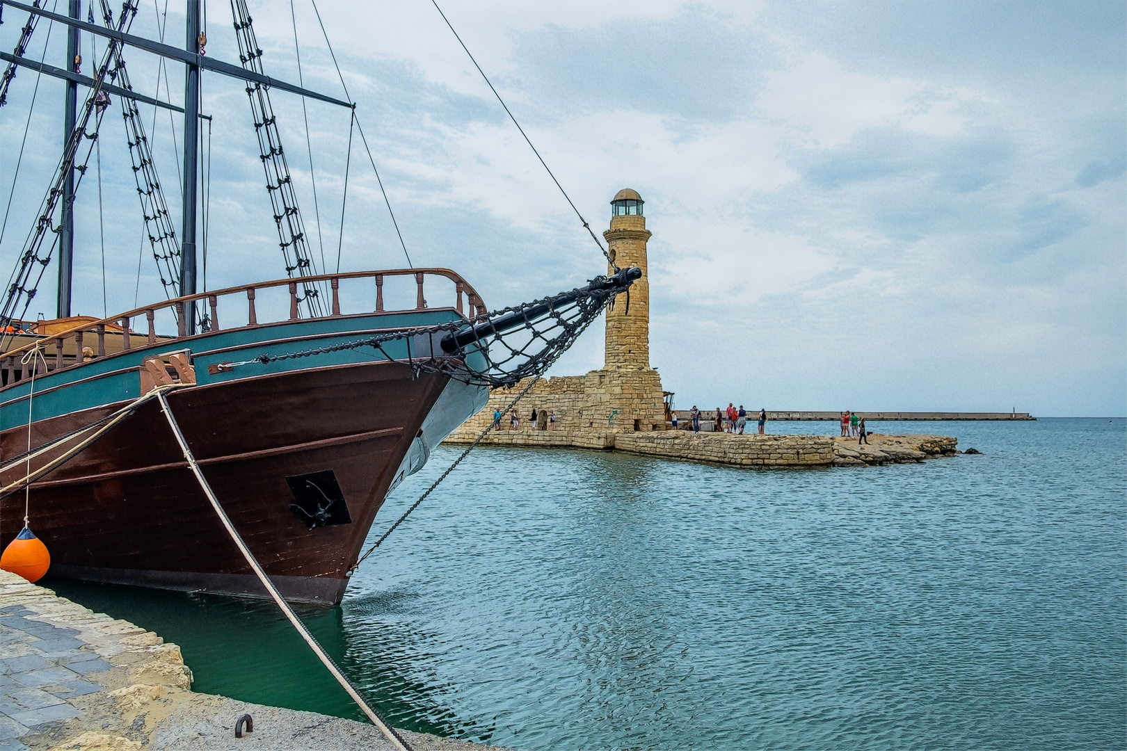 Im venezianischen Hafen von Rethymno