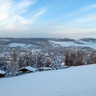 im verschneiten Olbernhau