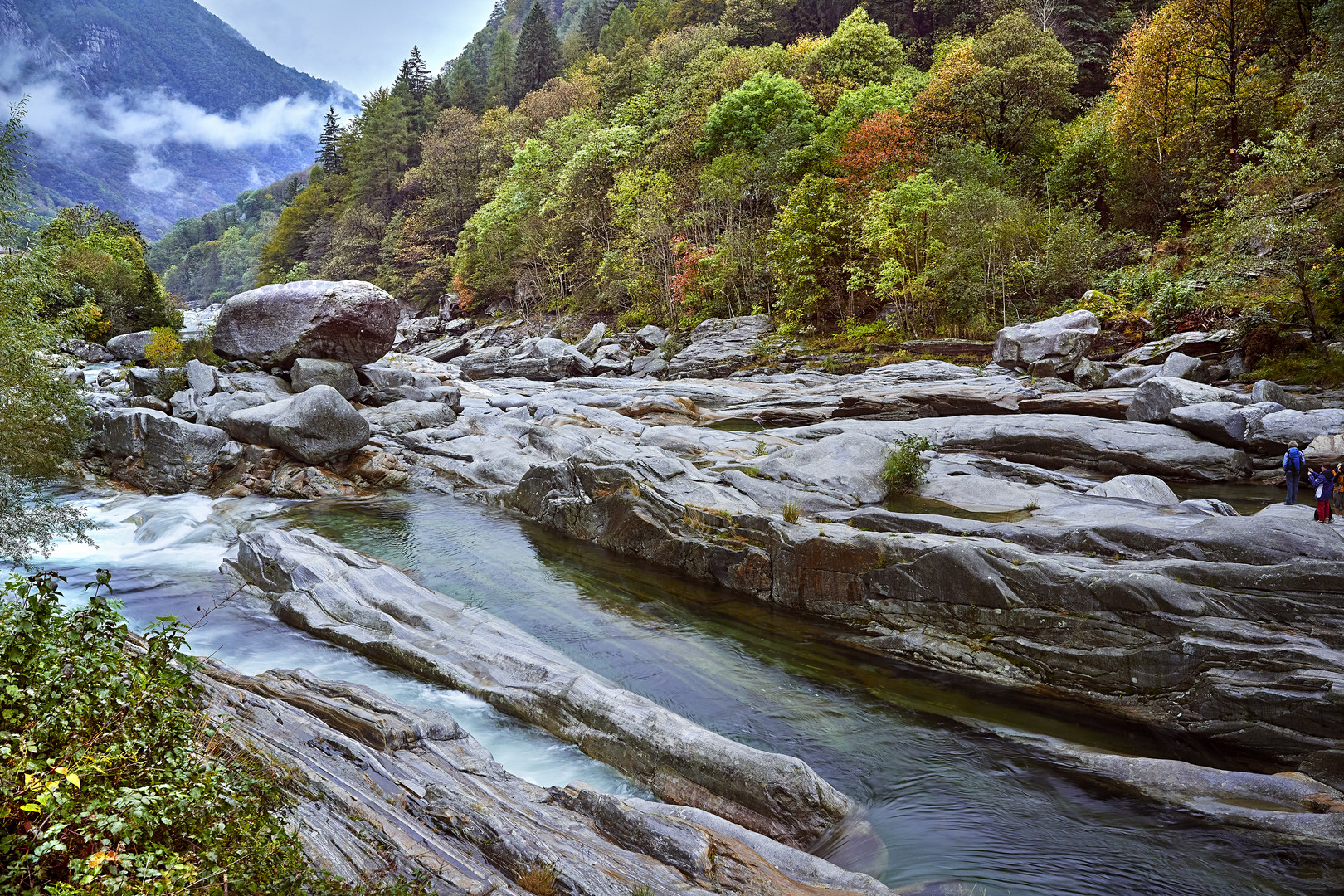 im Verzasca-Tal bei Lavertezzo/Tessin/CH