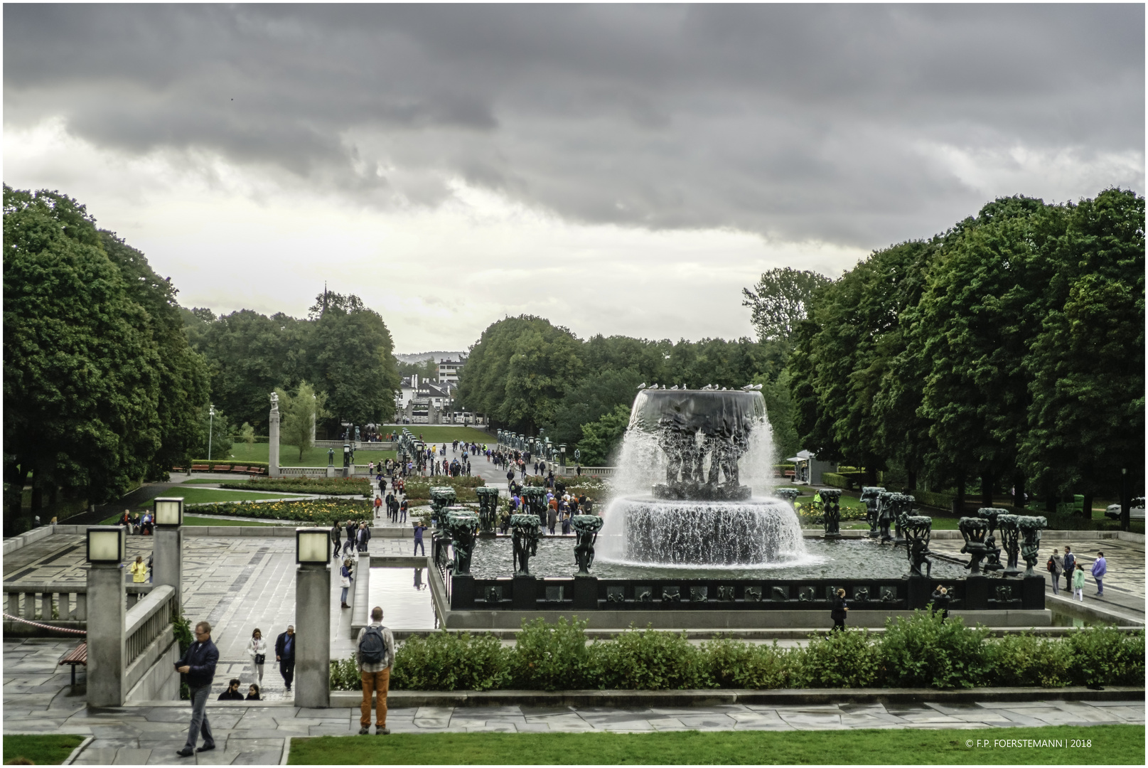 Im Vigeland Skulpturenpark 